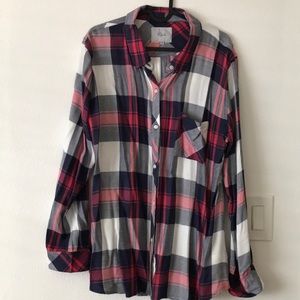 Rails Plaid Button Up